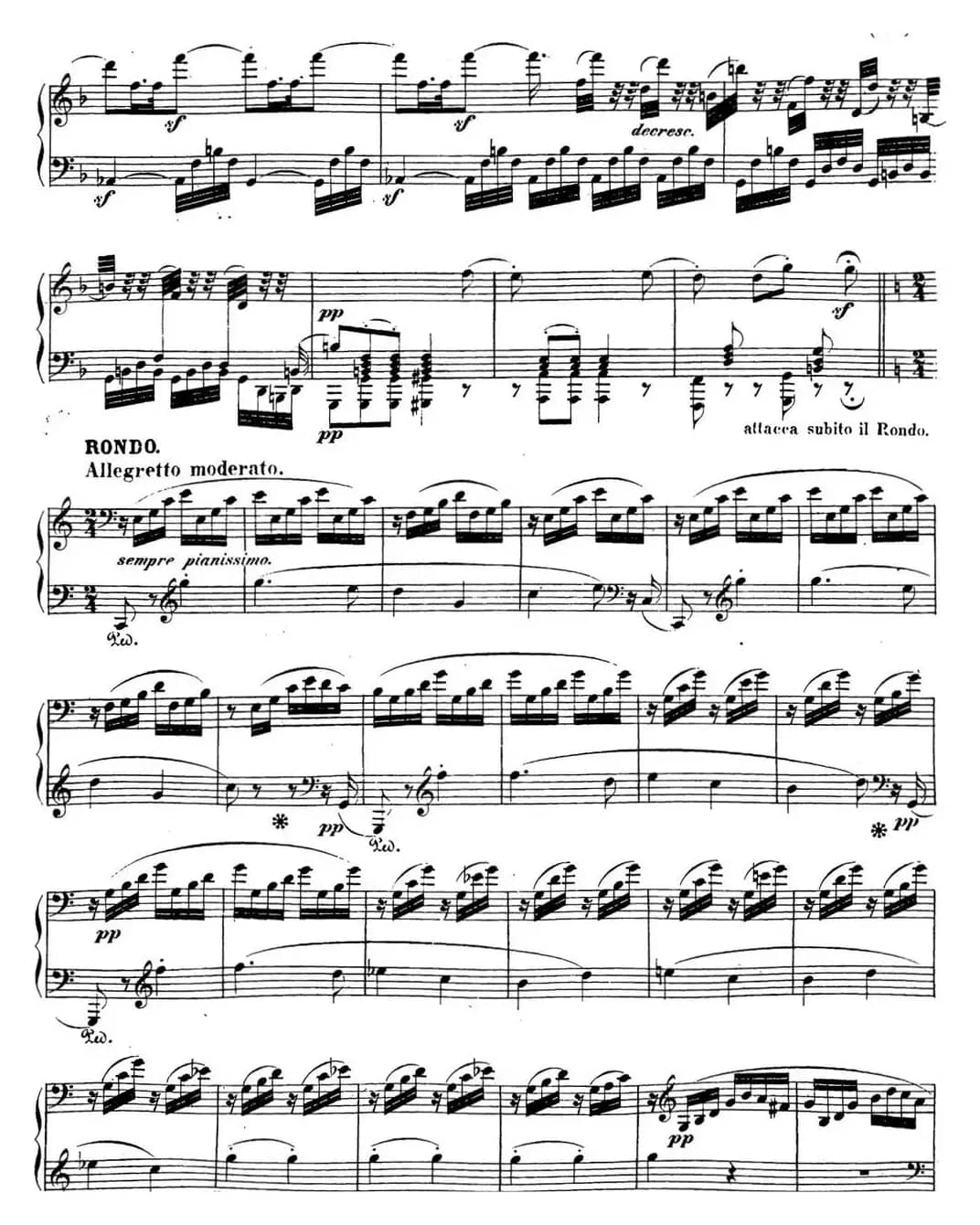 贝多芬钢琴奏鸣曲21 黎明（华尔斯坦） C大调 Op.53 C major