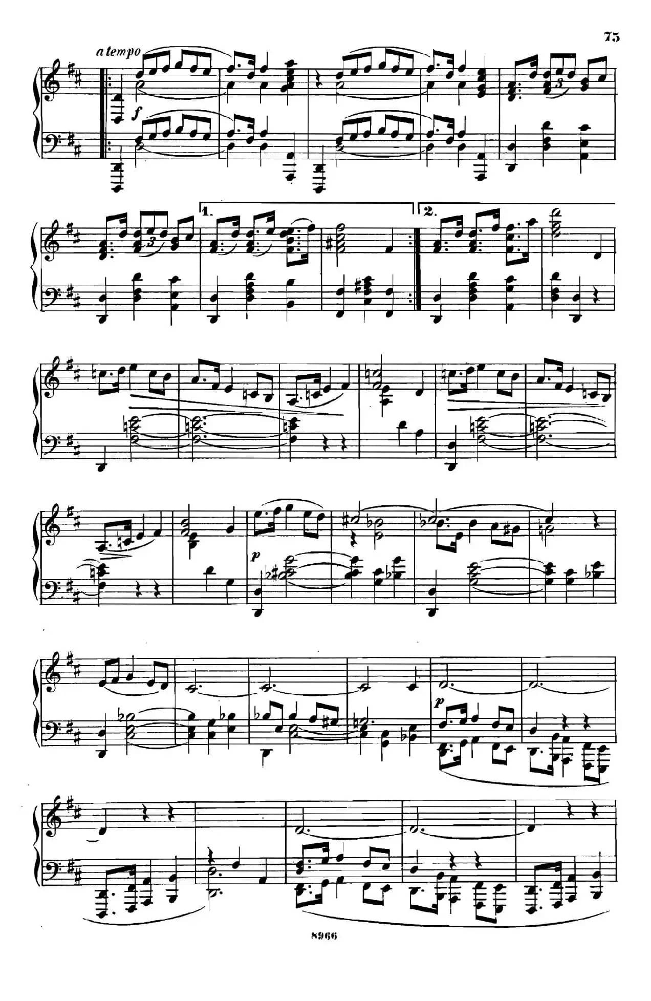 舞会 Le Bal Op.14（No.8）