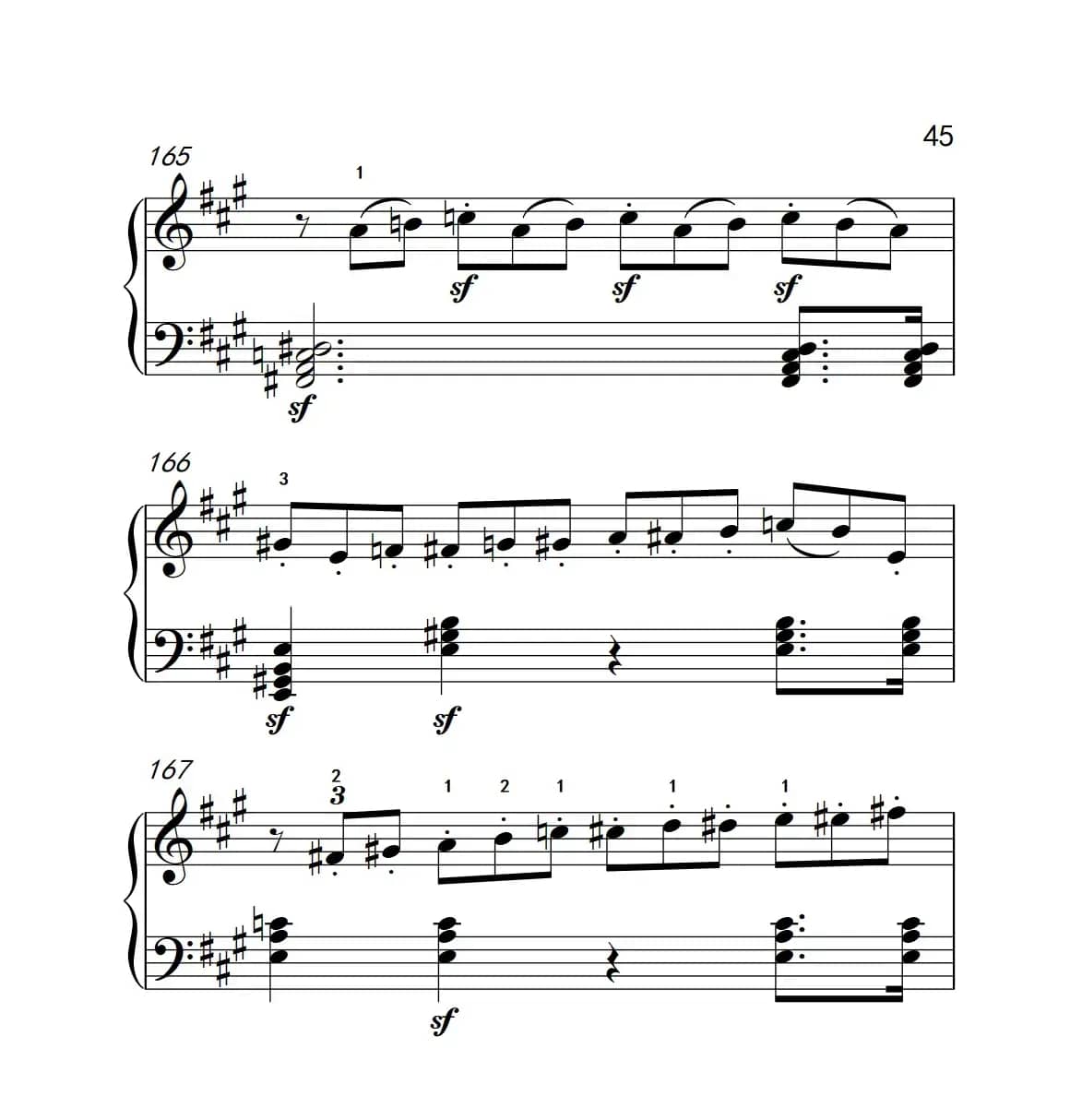 奏鸣曲 Opus 2 Nr.2 第四乐章（贝多芬奏鸣曲集 1）