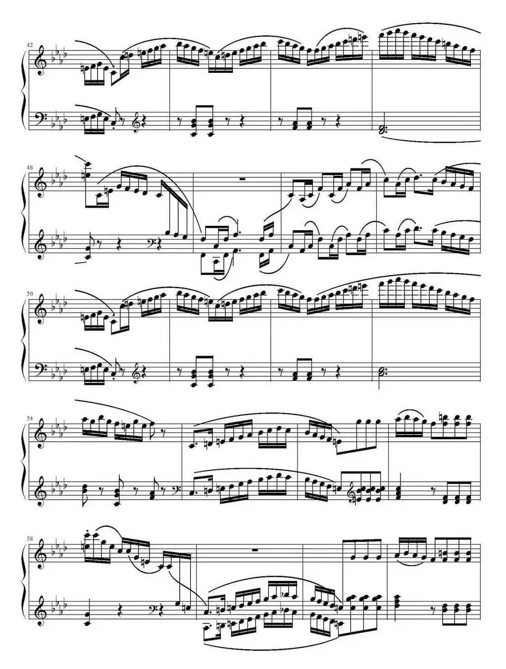 小奏鸣曲（Op.20，No.3 第三乐章）（库劳作曲版）