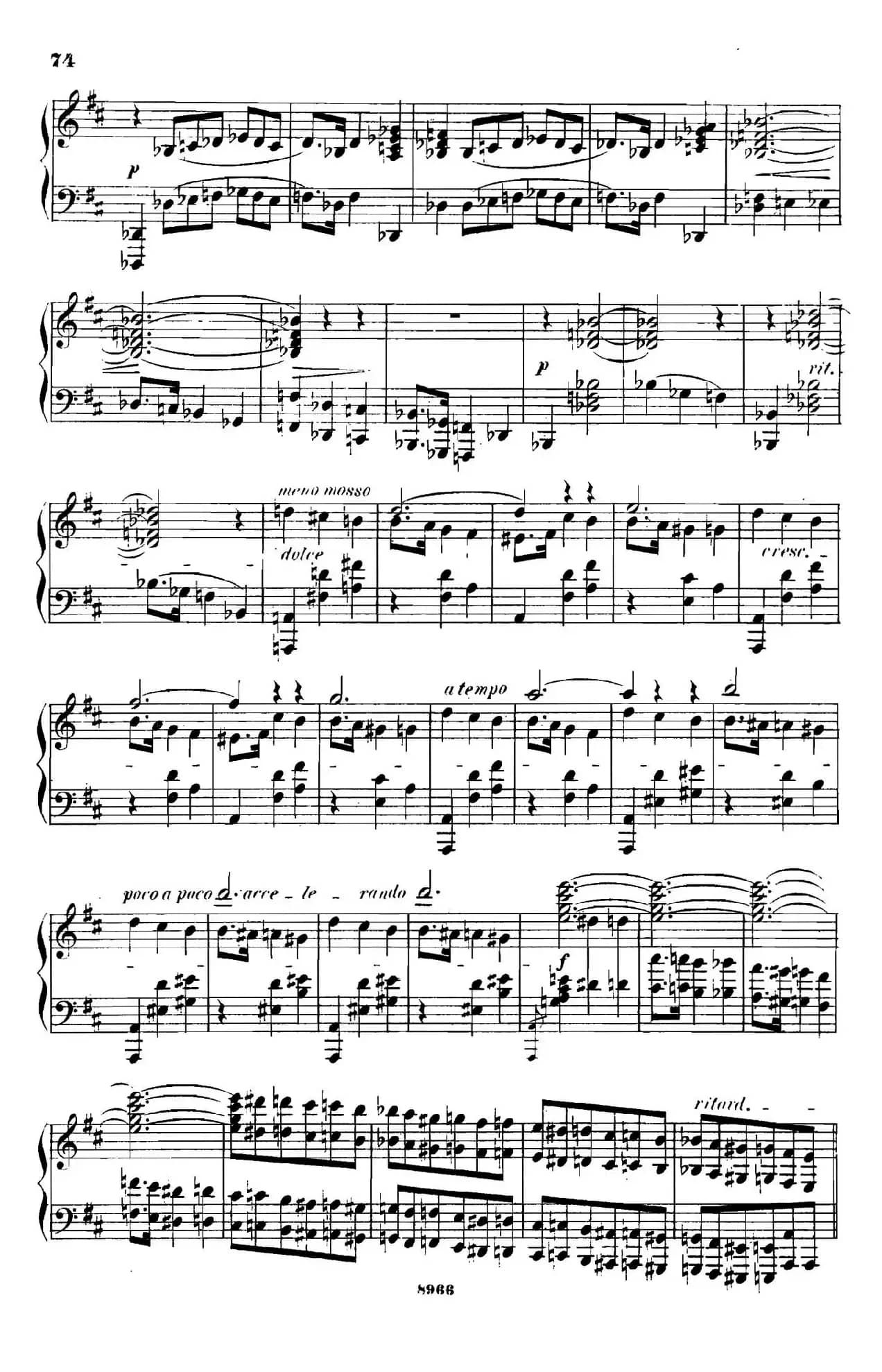 舞会 Le Bal Op.14（No.8）