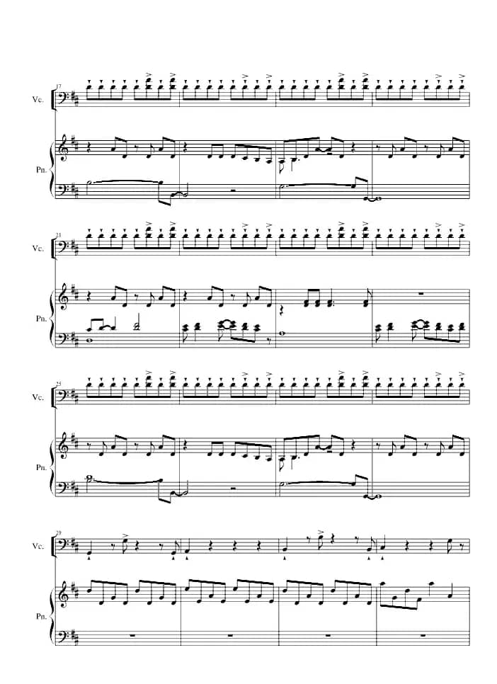 LOVE STORY MEETS VIVA LA VIDA（大提琴+钢琴）