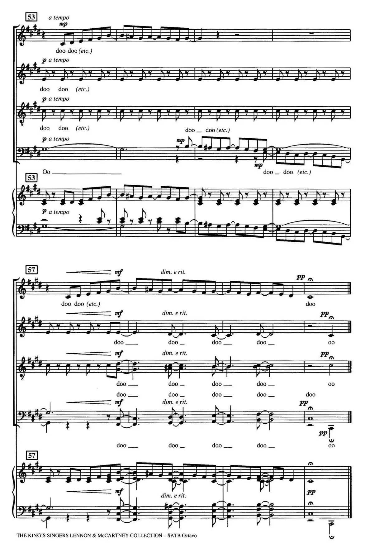 Eleanor Rigby（四重奏）