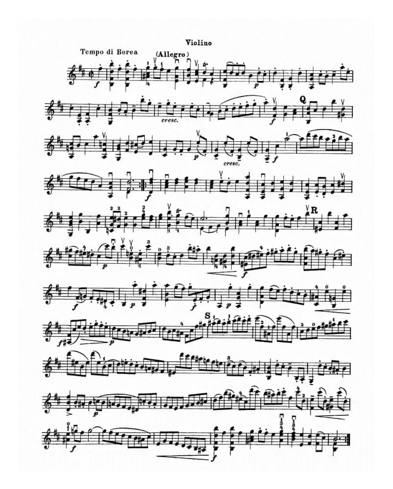 巴赫小提琴变奏曲（一）