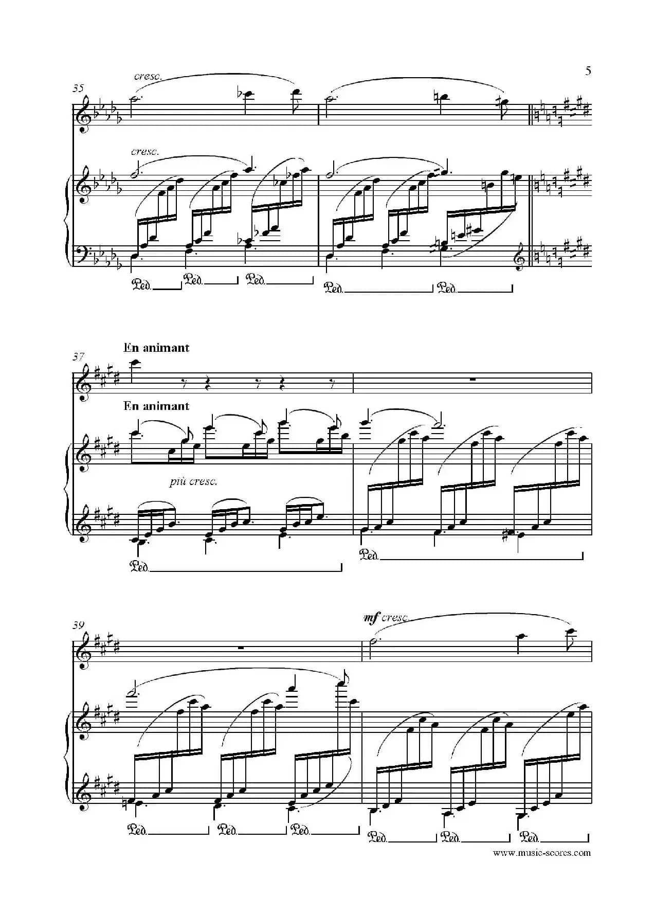 Clair de lune（长笛+钢琴伴奏）