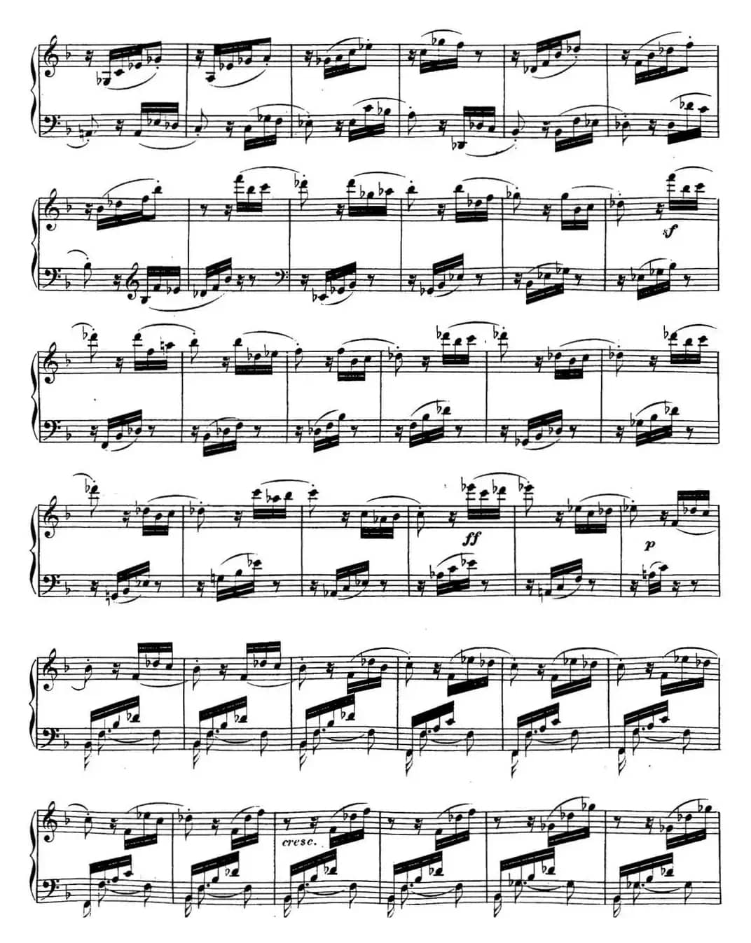 贝多芬钢琴奏鸣曲17 暴风雨 d小调 Op.31 No.2 D minor