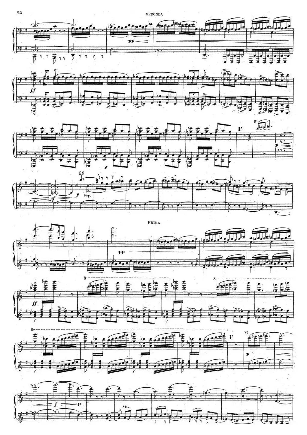 Harold en Italie Op.16 - 4 Hands（哈罗尔德在意大利·四手联弹）（P11——20）