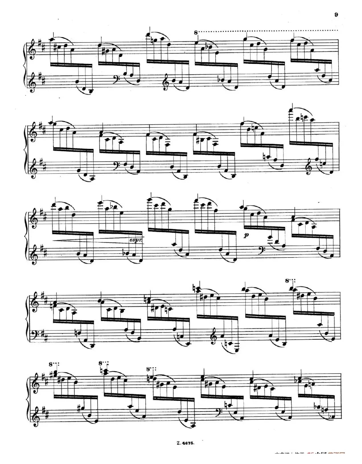 Charakterskizzen Op.40（个性素描 1. 幻影 Vision）