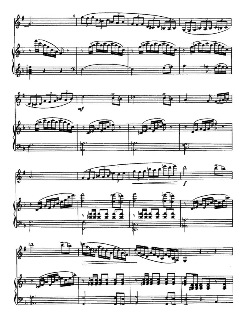 协奏曲“帕米尔之音”第一乐章（单簧管+钢琴伴奏）