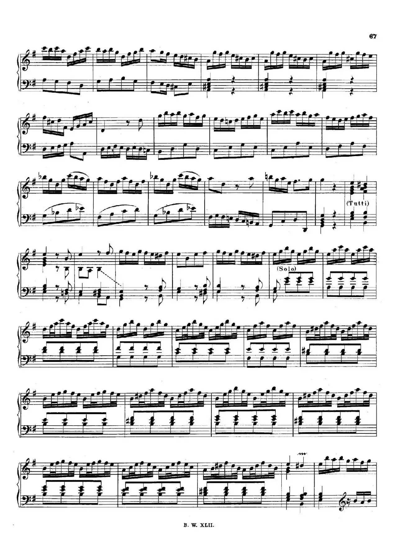 16 Concertos  BWV 972-987（十六首为独奏古钢琴而作的协奏曲）（P1——10）