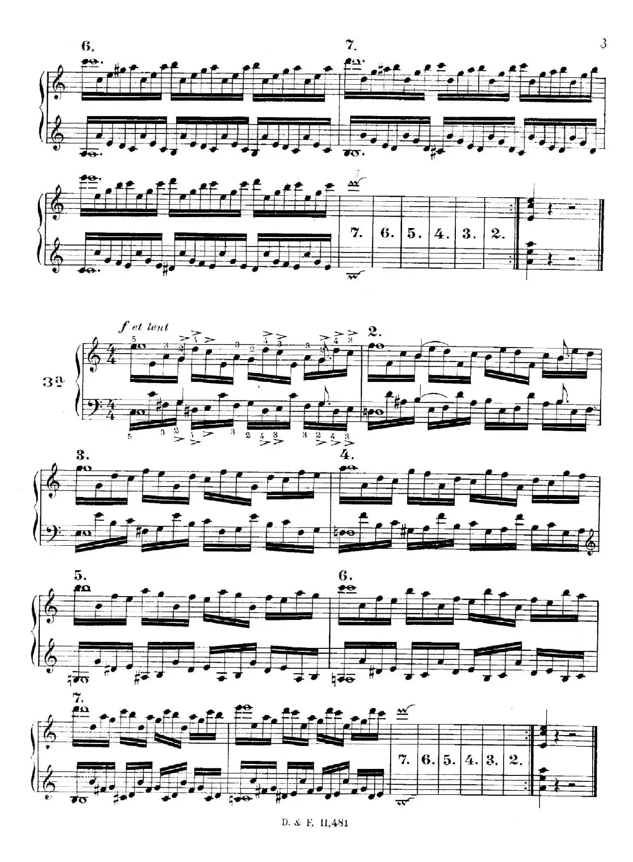 51 Exercises, WoO 6（51首钢琴练习 1—7）