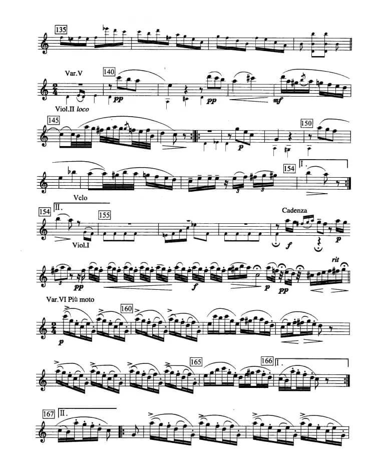 单簧管考级教材·第六级