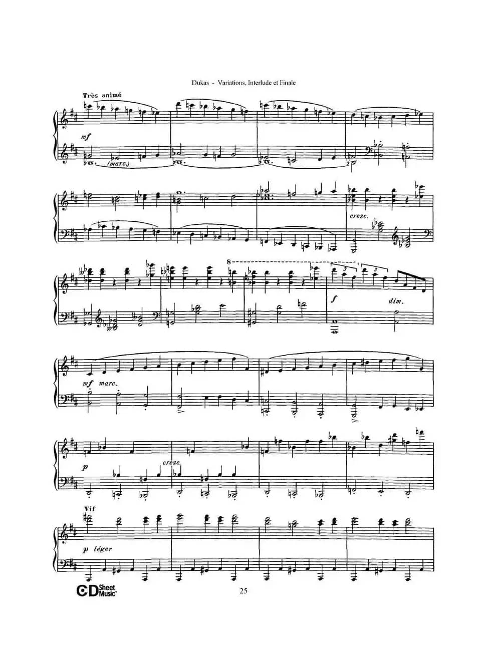 Variations, Interlude & Finale on theme de Rameau（拉摩主题变奏曲、间奏曲和终曲·第二部分）