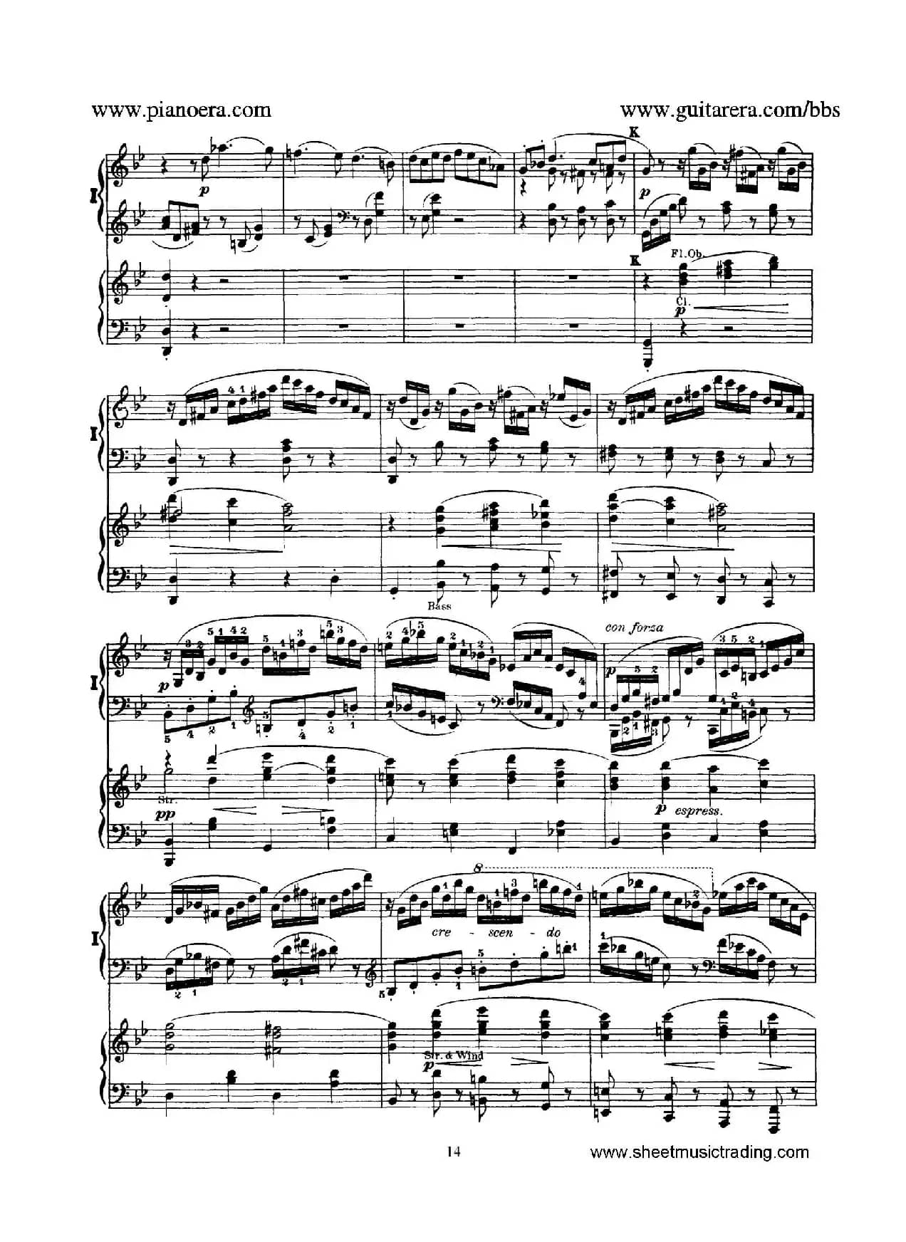 Piano Concerto No.1 in g Minor Op.25(g小调第一钢琴协奏曲·双钢琴)