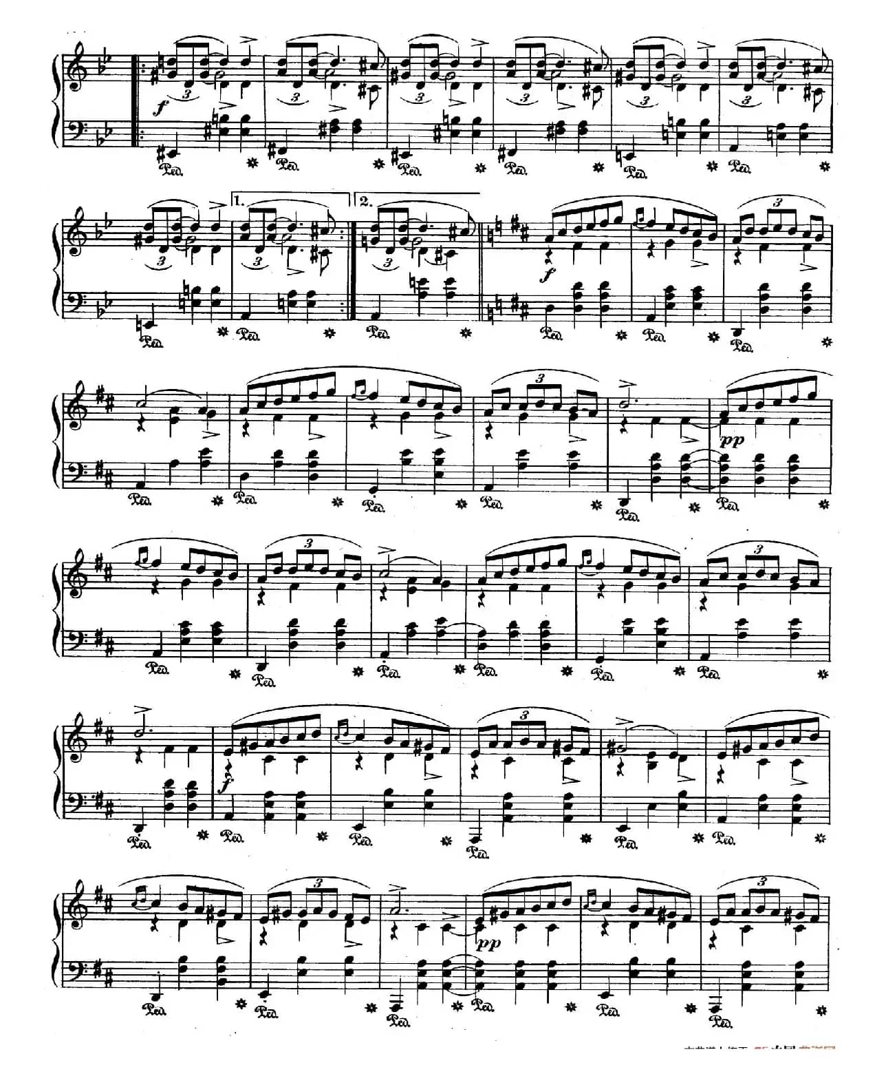 Quatre Mazurkas Op.33(4首玛祖卡舞曲·2)