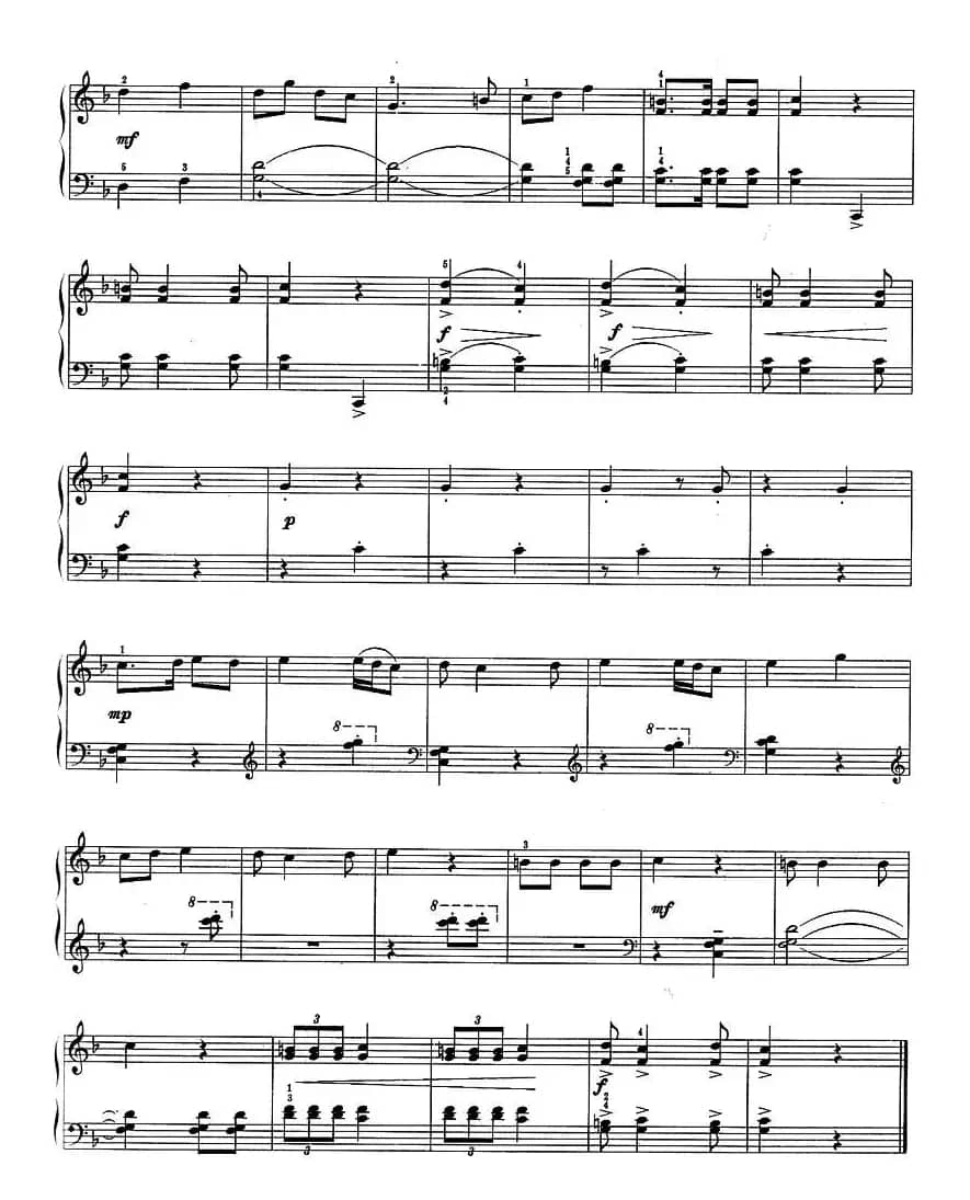 戏曲组曲（3首）