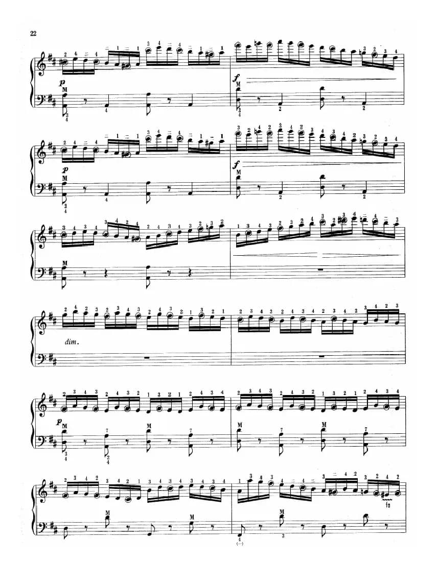 练习曲（Op.740 No.3）