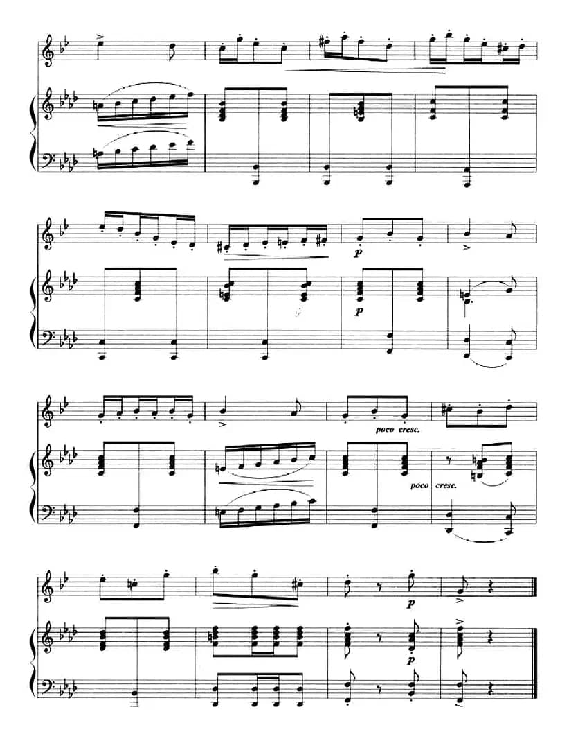 谐谑曲（小号+钢琴伴奏）