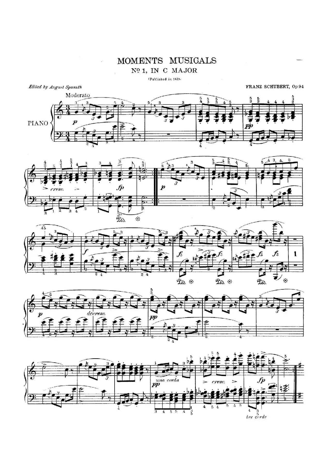 Moment Musicals D.780（6首音乐瞬间）