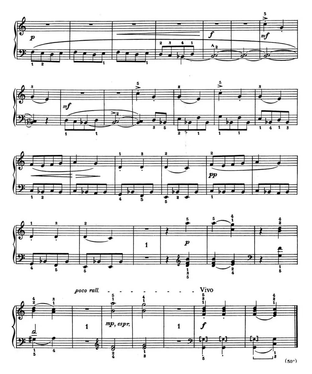 For Children Sz.42（献给孩子们·23）