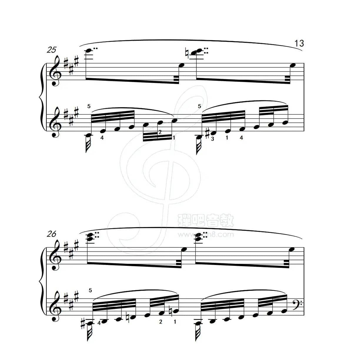 练习曲 36（克拉莫钢琴练习曲60首）