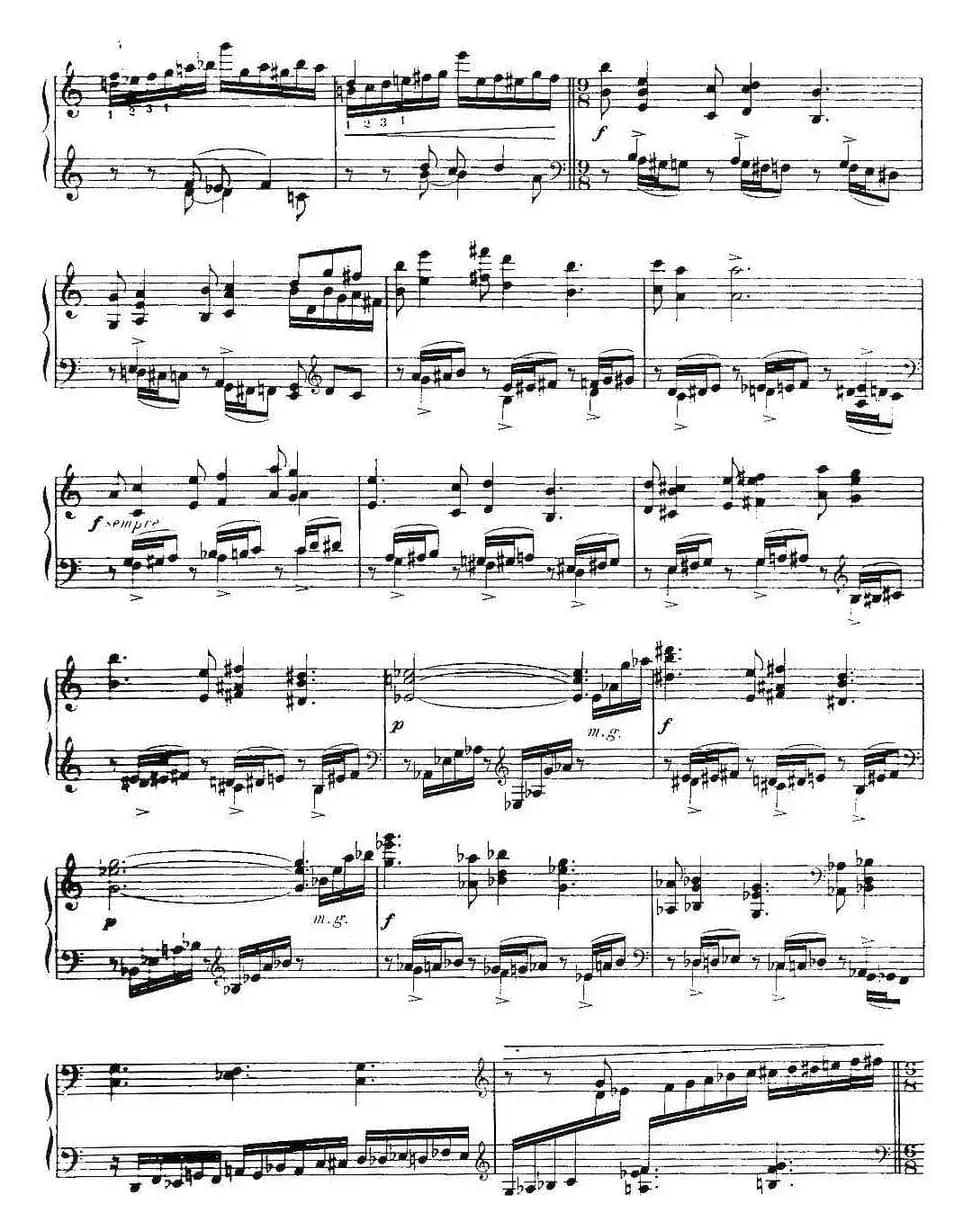 福雷13首船歌：Barcarolle No·13 in C, Op·116