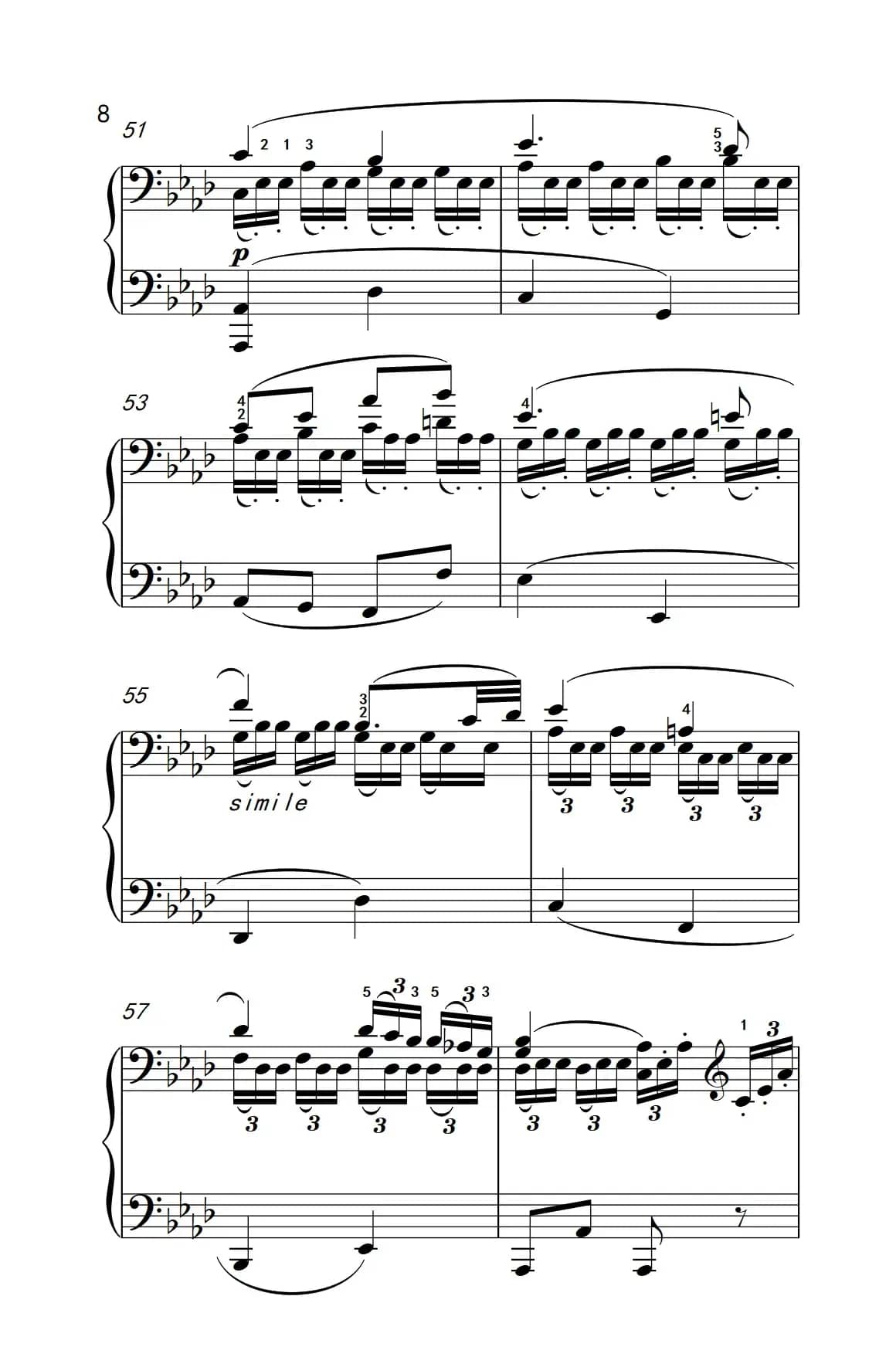 第八钢琴奏鸣曲（悲怆） 如歌的慢板