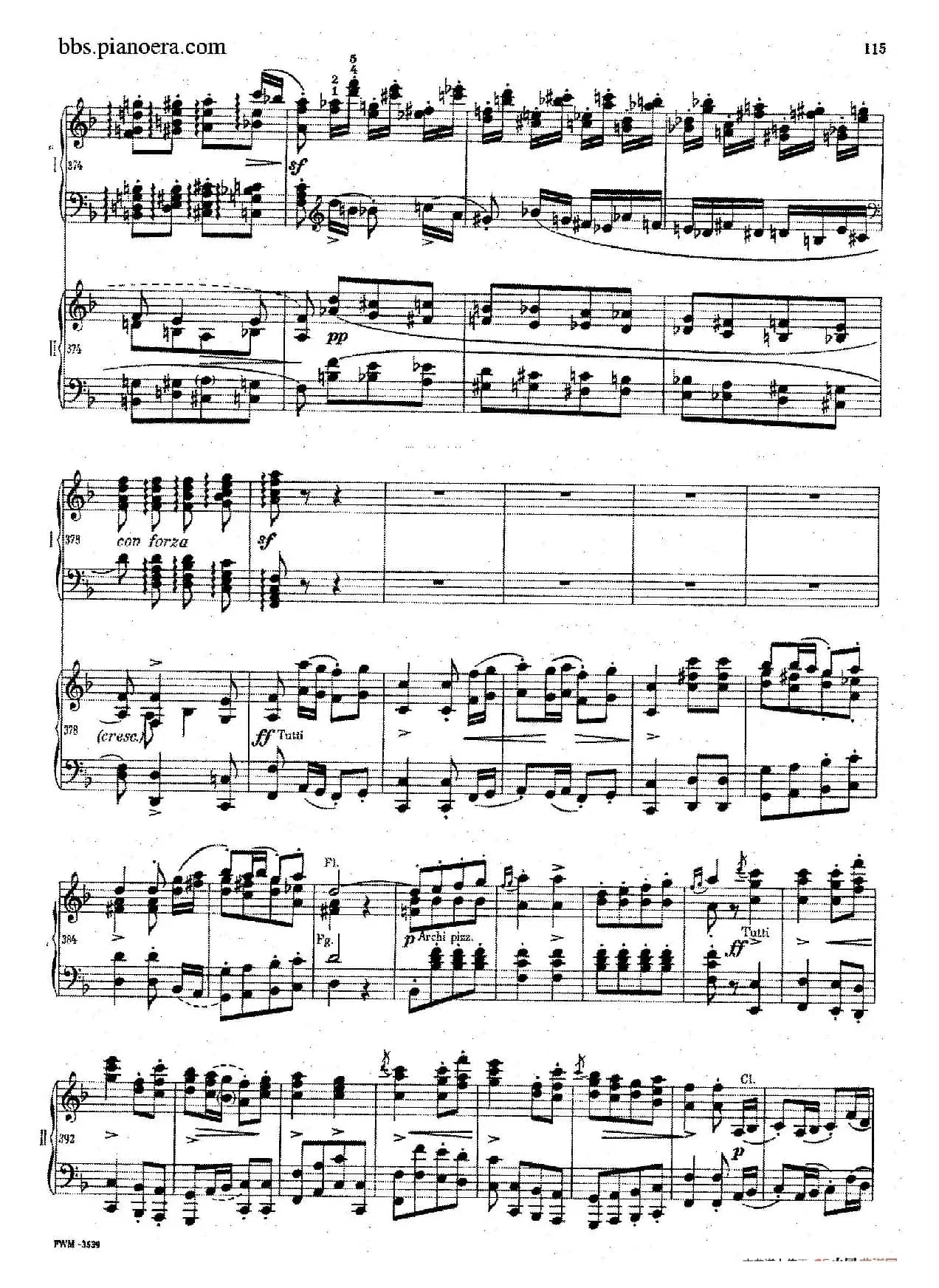 Krakowiak Grand Rondo de Concert Op.14(克拉科维克音乐会用大回旋曲·双钢琴版)