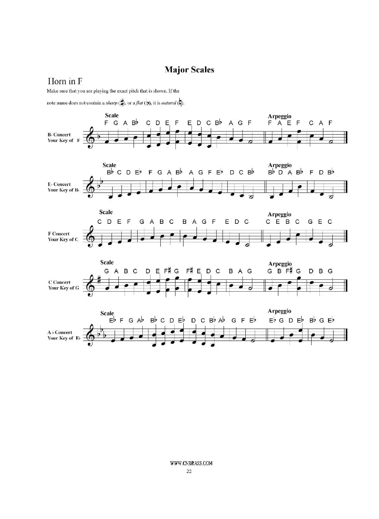 F调圆号初级教程