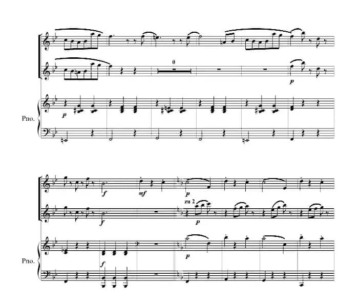 春之声圆舞曲（双钢琴）