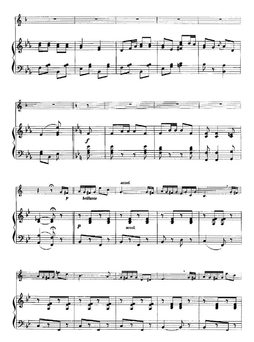 山楂树（小号+钢琴伴奏）