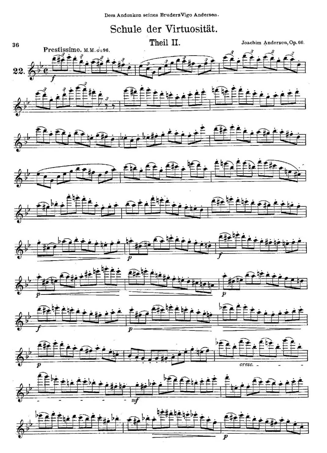 Schule der Virtuosität. Op. 60（22）