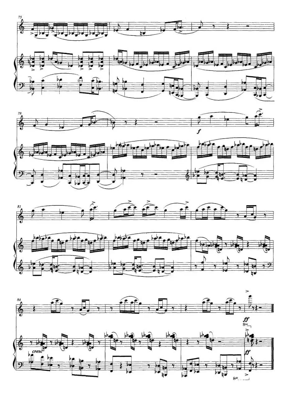 回旋曲（罗毅作曲版、单簧管+钢琴）