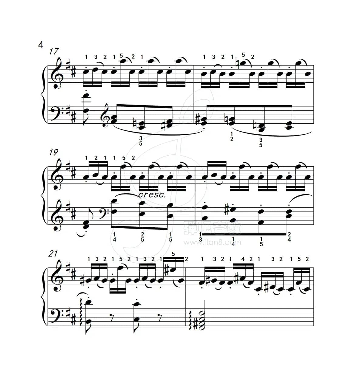 练习曲 45（克拉莫钢琴练习曲60首）