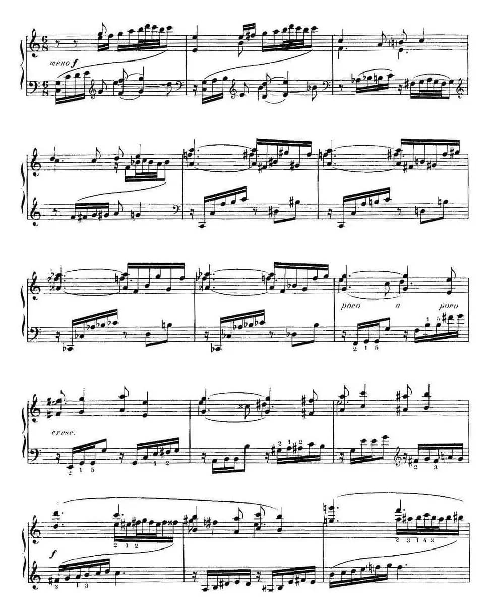 福雷13首船歌：Barcarolle No·13 in C, Op·116