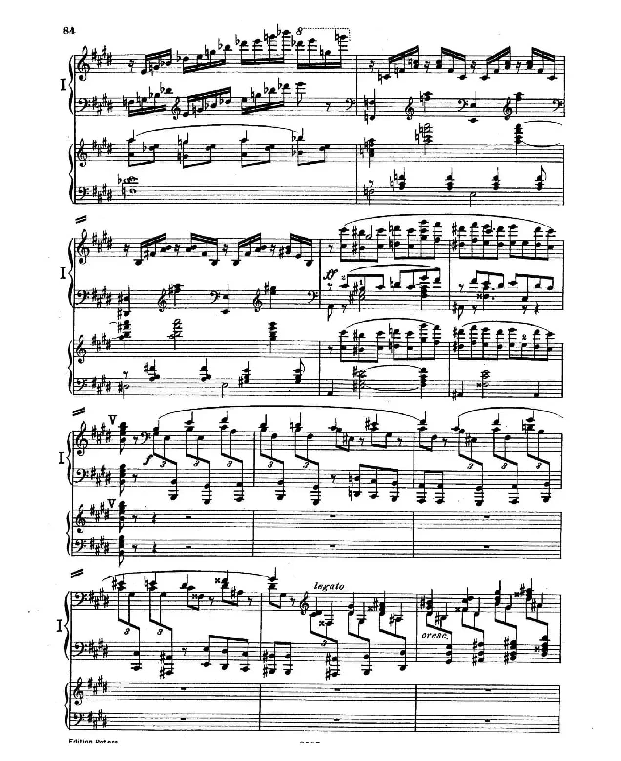 Piano Concerto in E Major Op.59(E大调钢琴协奏曲·双钢琴·第四乐章)