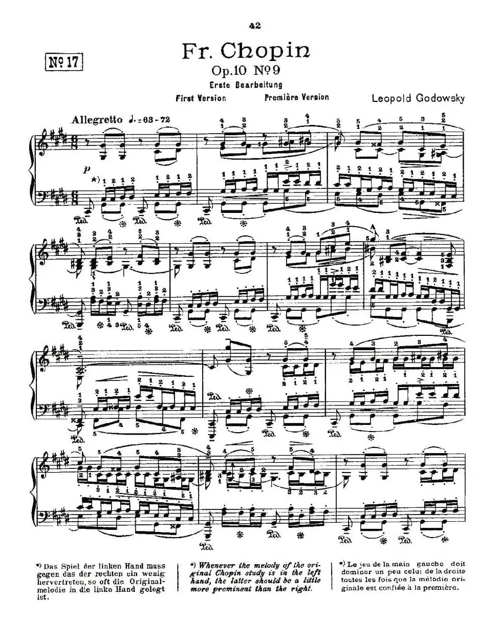 肖邦《练习曲》Fr.Chopin Op.10 No9-1