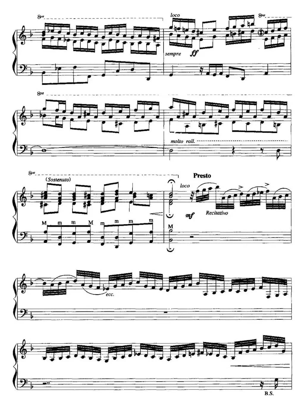 手风琴复调作品：d小调托卡塔与赋格