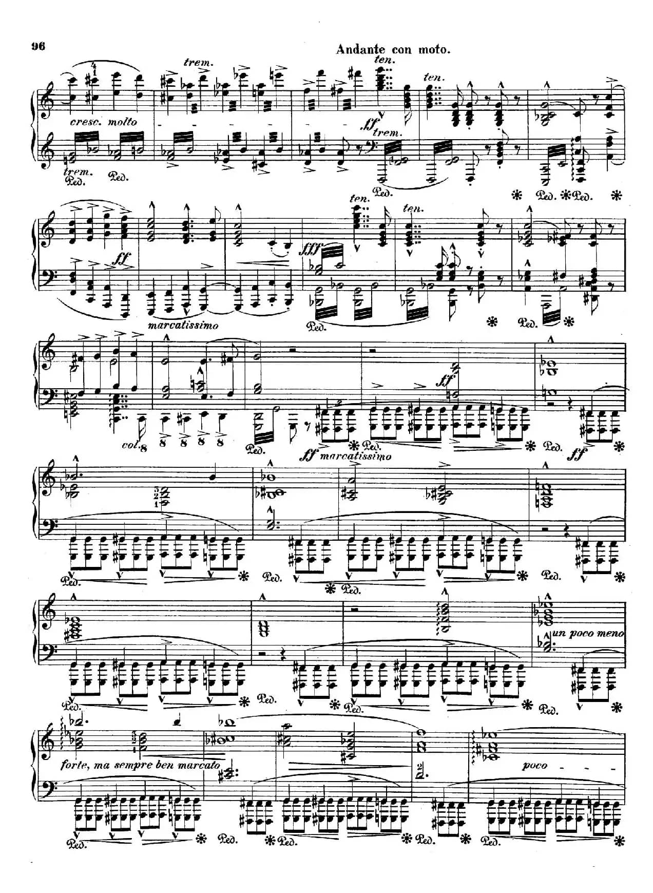 Orpheus S.98（第四交响诗）（钢琴独奏版）