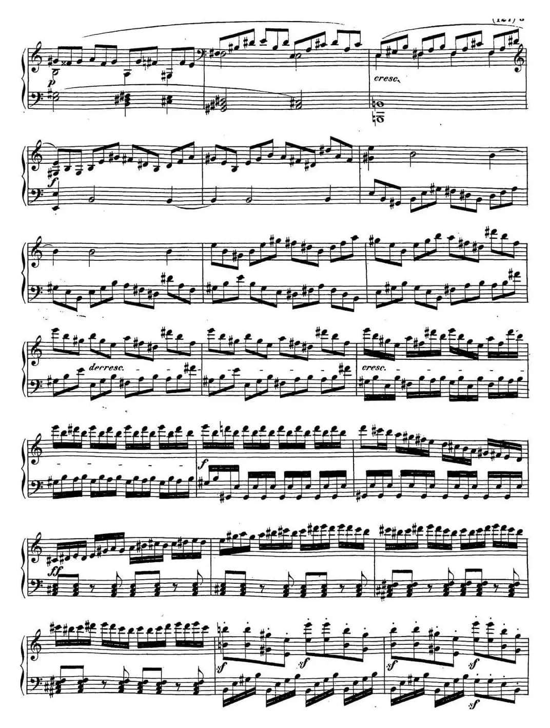 贝多芬钢琴奏鸣曲21 黎明（华尔斯坦） C大调 Op.53 C major