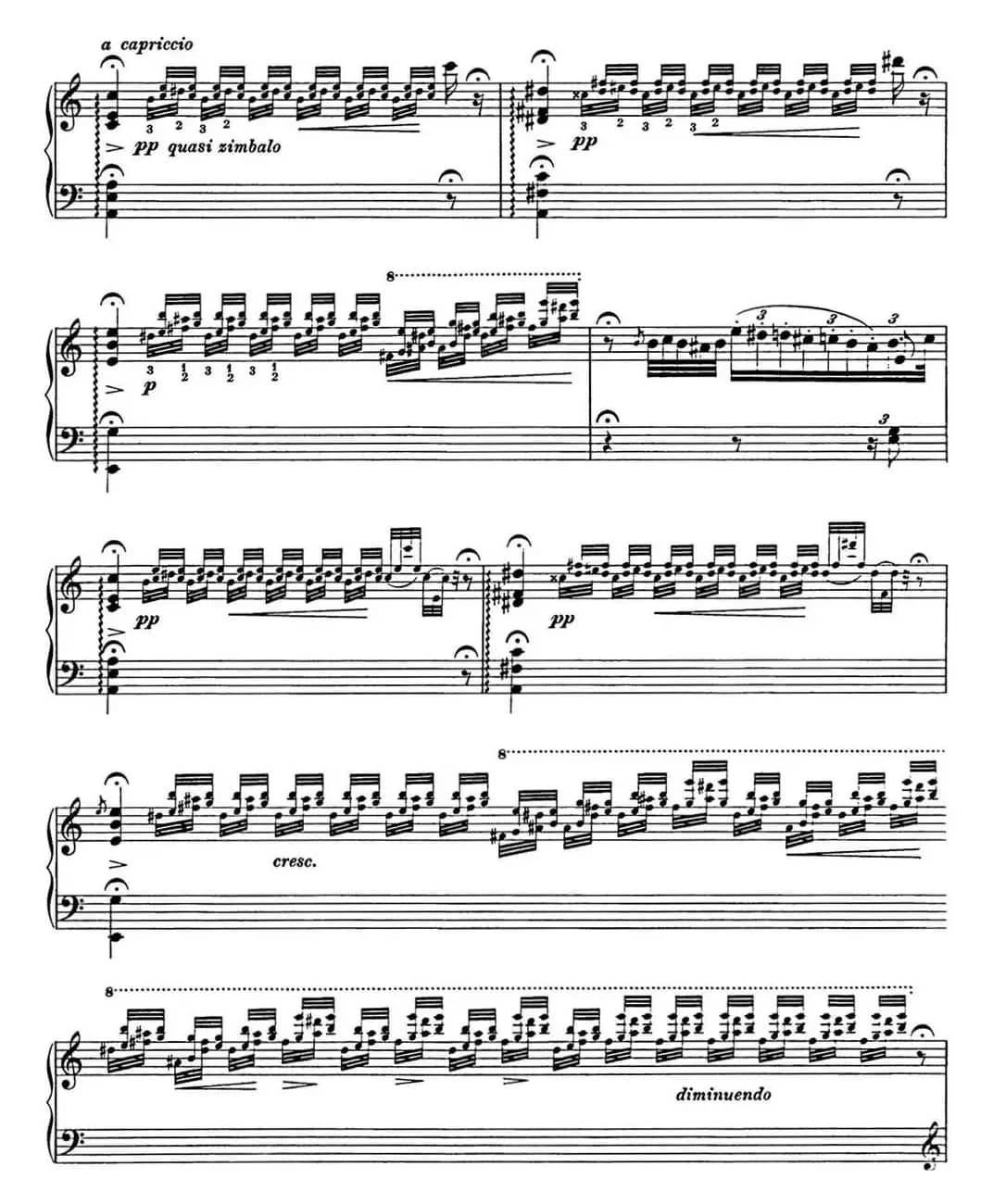 李斯特 匈牙利狂想曲 Hungarian Rhapsodies S.244 No.10