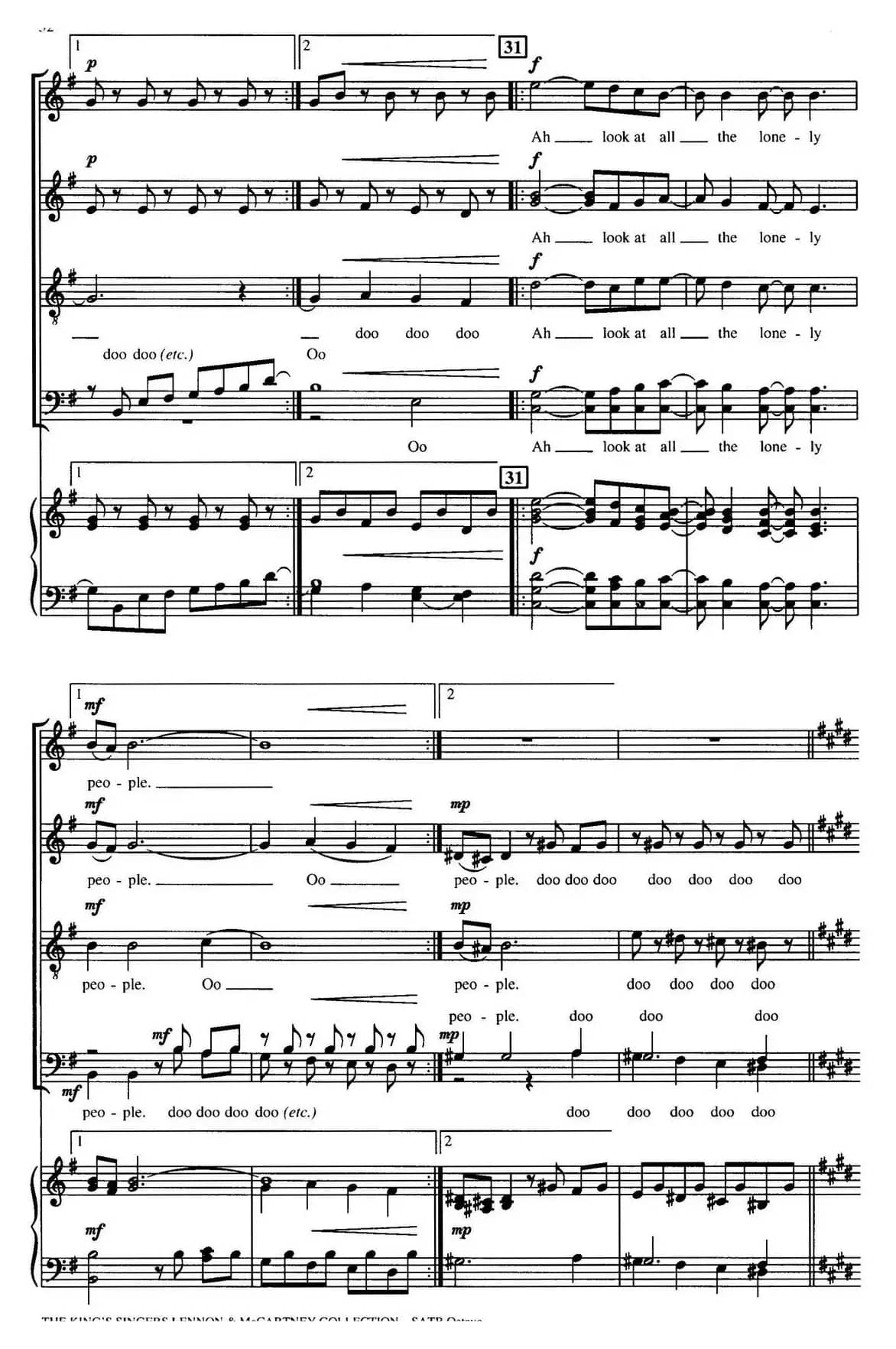 Eleanor Rigby（四重奏）