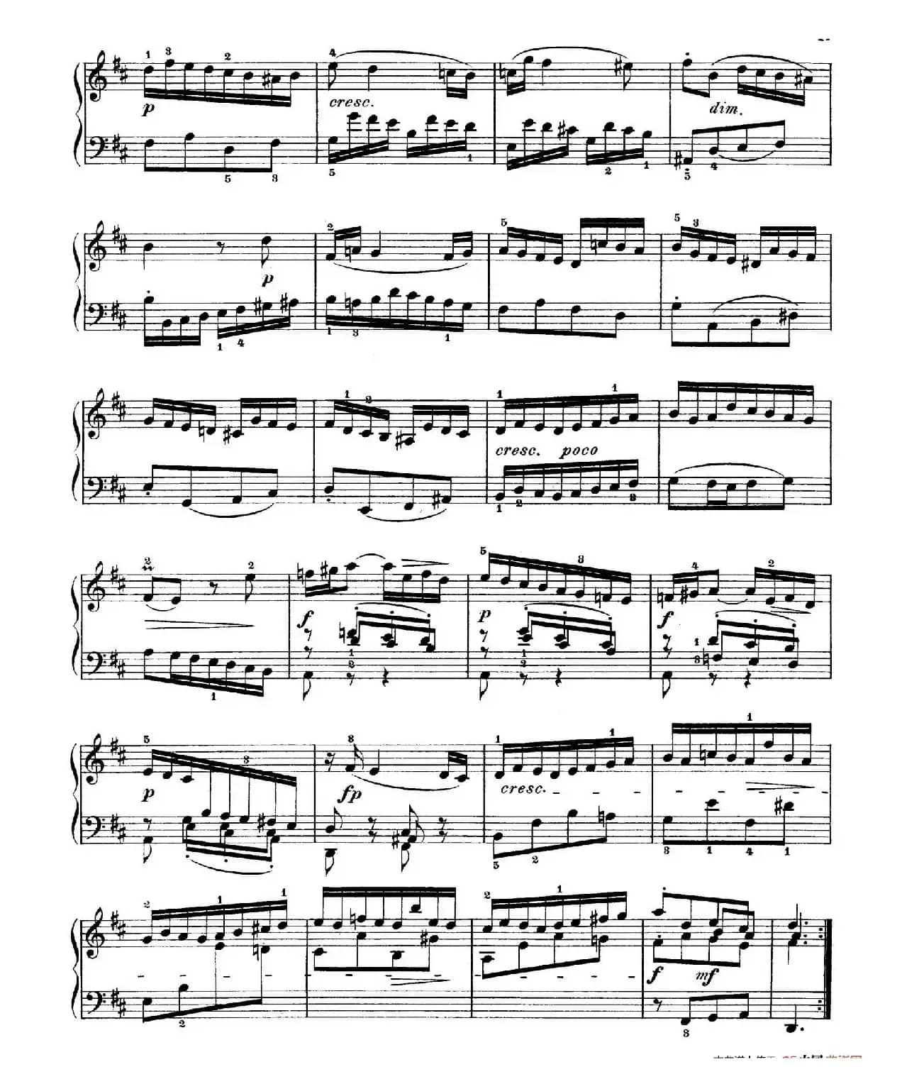 Six Partitas BWV 825-830（6首帕蒂塔·4）