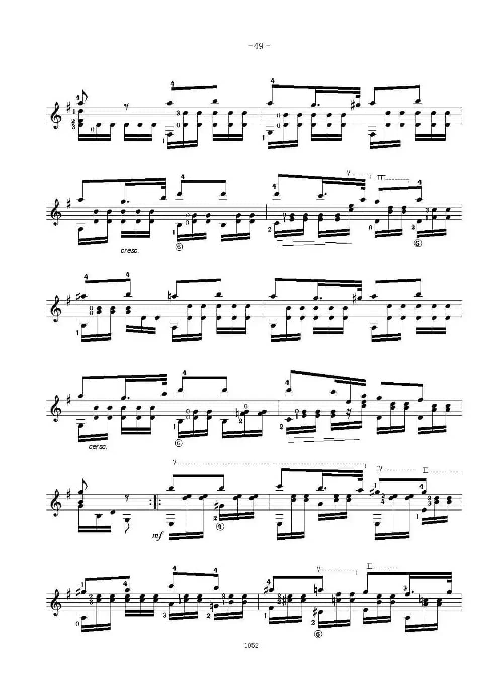 索尔·克斯特26首练习曲之21——26