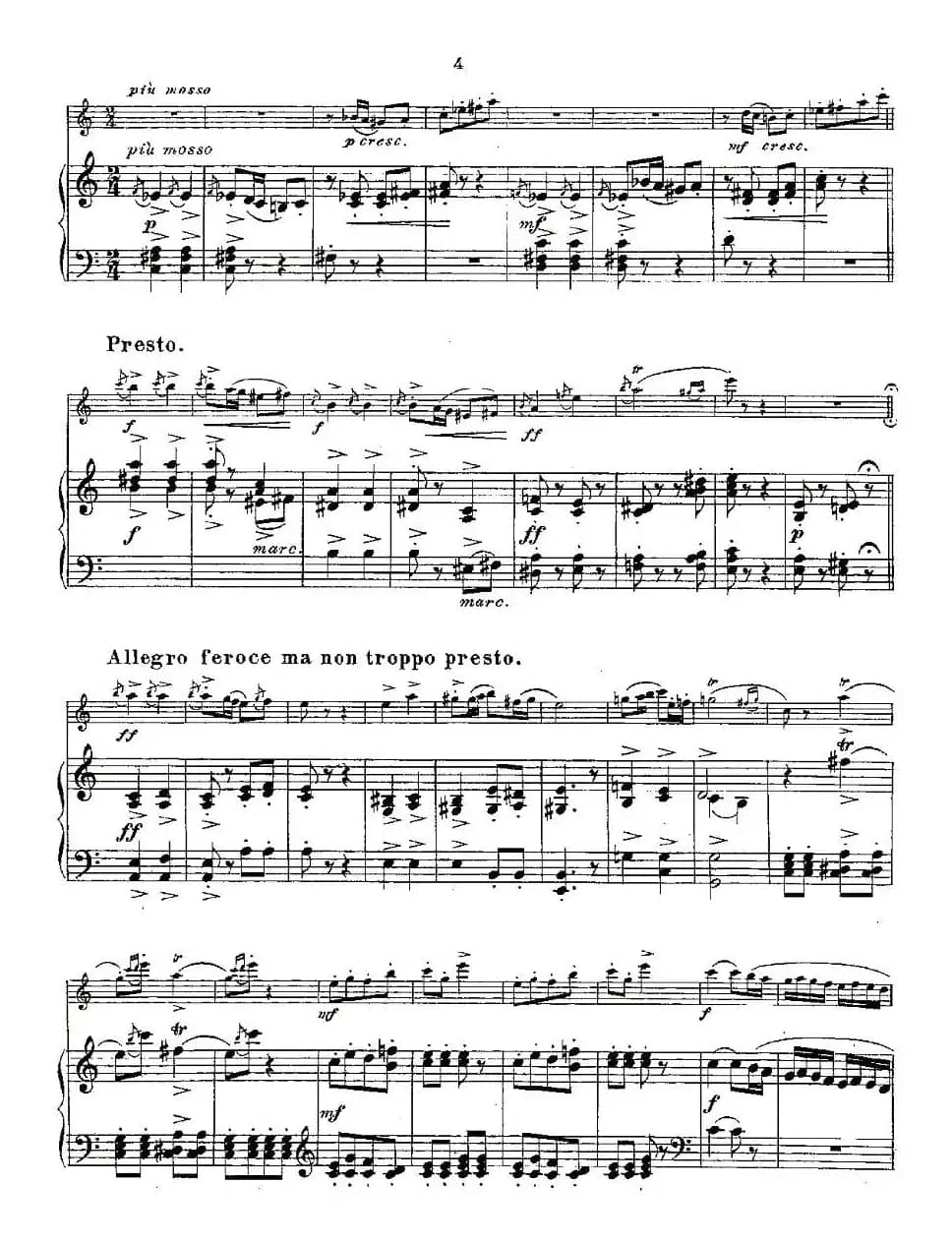 Opern-Transcriptionen.Op.45-7（长笛+钢琴伴奏）