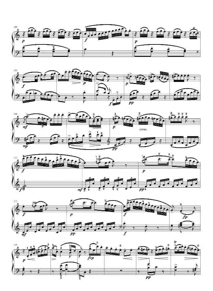 莫扎特C大调第十钢琴奏鸣曲