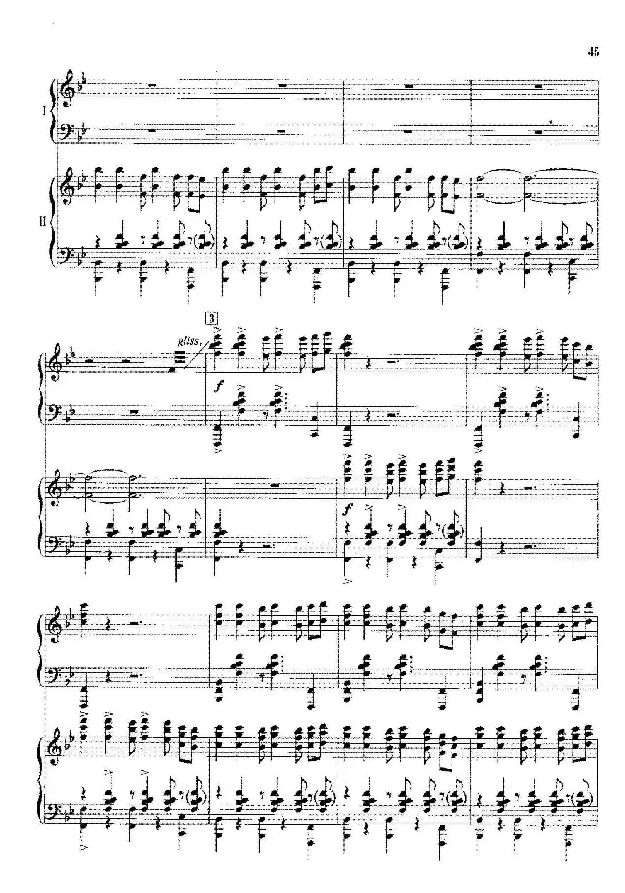 钢琴协奏曲《山林》3、山林的节日（双钢琴）