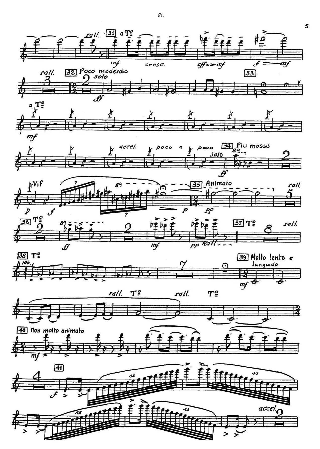 Nonetto（长笛分谱）