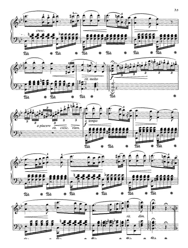 不可不弹的世界钢琴名曲：花之歌