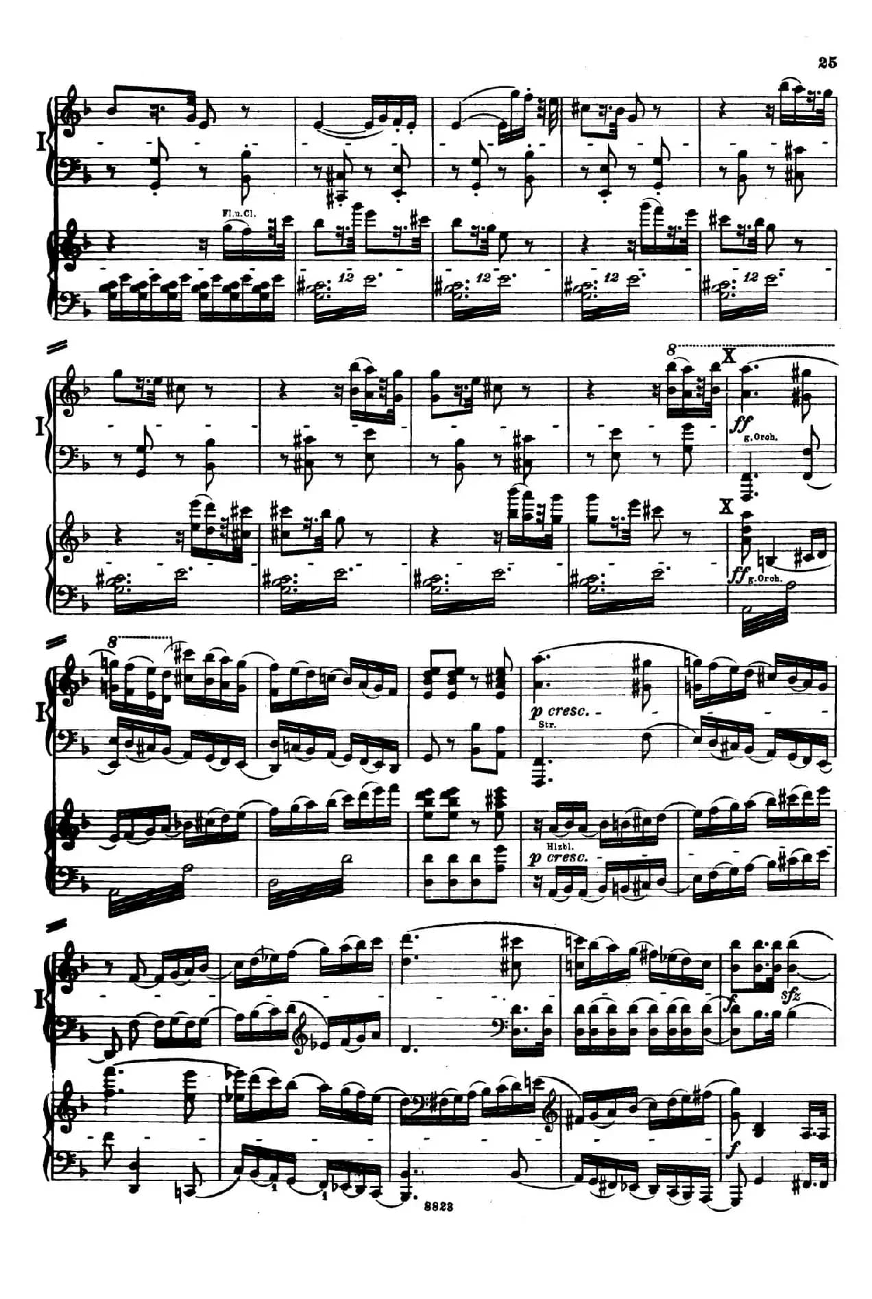 d小调第九交响曲 Op.125(双钢琴P23——32)